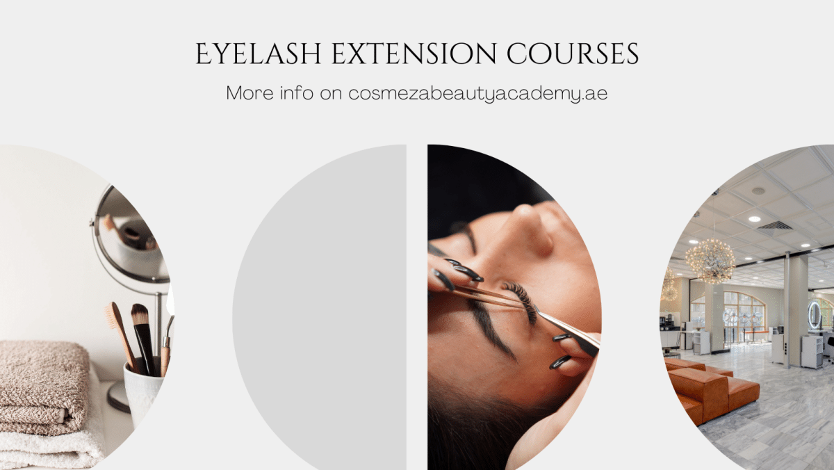 Eyelash extension training course Dubai